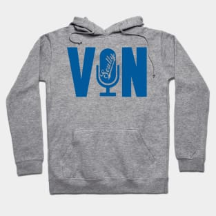 Vin Scully Microphone - Vin Microphone Hoodie